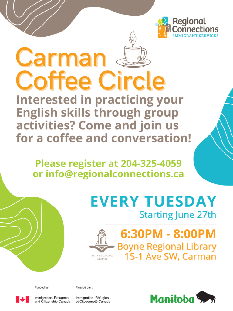 Carman Coffee Circle Regional Connections